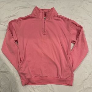 PINK Victoria's Secret Pink Half-Zip Sweatshirt